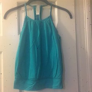 Ivivva double Dutch teal colored top